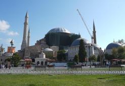 Tarihi miras için büyük çalışma! Ayasofya’nın restorasyonu tüm hızıyla devam ediyor