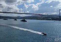 Deniz Kuvvetleri Komutanlığı'na bağlı 15 gemi İstanbul Boğazı'nda!