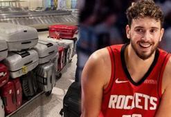 NBA yıldızı Alperen Şengün’ün havalimanı paylaşımına 'Kavimler göçü' yorumu yağdı!