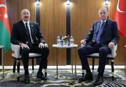 Cumhurbaşkanı Erdoğan, Azerbaycan Cumhurbaşkanı Aliyev ile görüştü