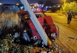 Yolun karşına geçmeye çalışan aileye çarptı: 1 ölü, 4 yaralı