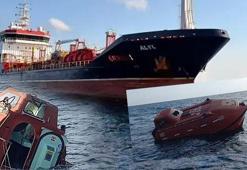 Silivri açıklarında garip kaza! Dakikalar içinde battı; 10 mürettebat kayıp!