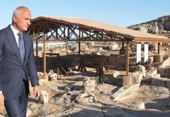 Bakan Ersoy Adıyaman’da! Kommagene’nin kadim kenti Perre’de çalışmalar sürüyor