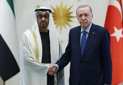 Cumhurbaşkanı Erdoğan, Birleşik Arap Emirlikleri Devlet Başkanı Şeyh Al Nahyan ile görüştü