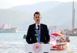 Bakan Kurum Fethiye'de konuştu! 'Denizlerimizin, kirletilmesine tahammülümüz yoktur'