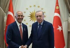 Cumhurbaşkanı Erdoğan ABD Ankara Büyükelçisi Barrack'ı kabul etti