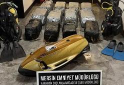 Mersin Limanı'na gelen bir gemiden 350 kilo kokain çıktı