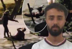Annesini taciz eden adamı bacağından vurdu! Parkta dehşet anları