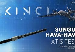 AKINCI hava hedefini SUNGUR ile vurdu