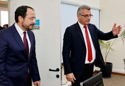 KKTC Cumhurbaşkanı Erhürman ile Rum Yönetimi lideri Hristodulidis arasında kritik görüşme