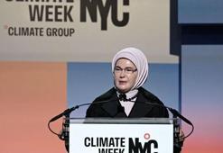 Emine Erdoğan, New York İklim Haftası açılışında konuştu