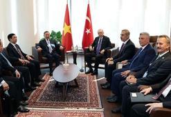 Cumhurbaşkanı Erdoğan'dan Türkevi'nde diplomasi trafiği