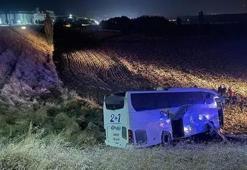 Amasya’da yolcu otobüsü şarampole uçtu! Kazada 24 kişi yaralandı