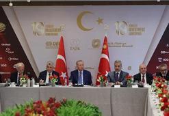 Cumhurbaşkanı Erdoğan, New York'ta iş adamlarıyla bir araya geldi