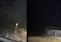 İstanbul'un yanı başında kar sürprizi! Sonbahar gelmeden kış kendini gösterdi