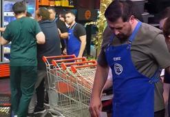 MasterChef'te korkutan anlar! Yarışmacıya ilk müdahaleyi Mehmet şef yaptı