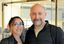 Halit Ergenç ve Zerrin Tekindor kahve molasında