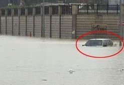 Sakarya’da yağmur sele dönüştü! Evler ve yollar su altında kaldı