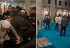 Eyüpsultan Camii'nde akılalmaz olay! Kavga edip havaya ateç açtı