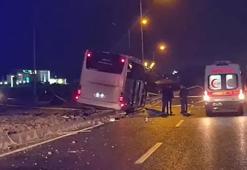 Malatya'da otobüs ile çarpışan hafif ticari araçtaki karı-koca öldü; 3 yaralı