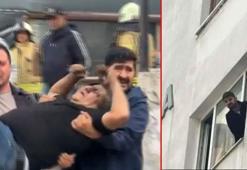 Kadıköy'de 8 katlı binada yangın: 14 kişi tahliye edildi
