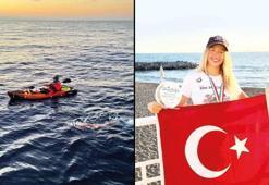 Türk sporcudan büyük başarı! CatalIna Kanalı'nı 2 rekorla geçti