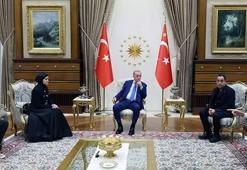 Cumhurbaşkanı Erdoğan, Filistinli Hind Rajab'ın ailesini kabul etti