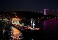 İstanbul Boğazı’nda facianın eşiğinden dönüldü! Metreler kala durabildi