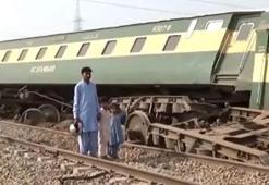 Pakistan'da tren raydan çıktı: 6 kişi hayatını kaybetti, yaralılar var