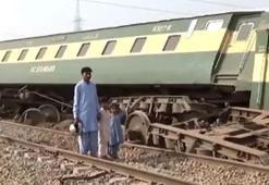 Pakistan'da tren raydan çıktı: Ölü ve yaralılar var