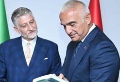 Bakan Ersoy ve İtalyan mevkidaşı Giuli Hierapolis’te bir araya geldi! Efes ile Pompei arasında iş birliği için adım atıldı