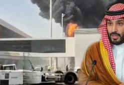 Suudi Arabistan’ın kalbinde patlama sesleri! Husiler vurdu