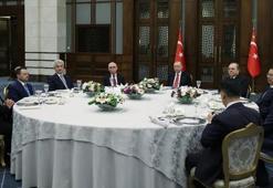 Cumhurbaşkanı Erdoğan, Yüksek Mahkeme Başkanlarıyla yemekte bir araya geldi