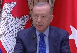 Kamboçya Başbakanı Türkiye'de! Cumhurbaşkanı Erdoğan: 'Savunma sanayii alanında iş birliğimizi güçlendireceğiz'