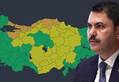 Bakan Kurum’dan hava durumu uyarısı! Meteoroloji haritasını paylaştı: 36 il için alarm verildi