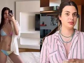 Derin Talu, spor tarzıyla dikkat çekti