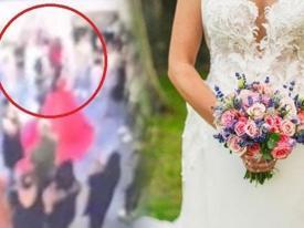 Düğün salonunda avize gelinin üzerine düştü