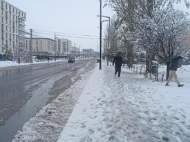 Sivas'ta kar kalınlığı 40 santimetreyi buldu