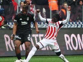 Beşiktaş deplasmanda Samsunspor'a mağlup oldu