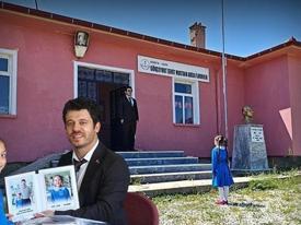 Tek öğrencili okulda hüzünlü vedalaşma