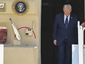 ABD Başkanı Trump Ankara'dan ayrıldı