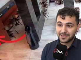 Çalışma stresi robotu da vurdu!