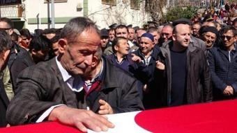 Şehit Uzman Çavuş Taşkın Temel, toprağa verildi