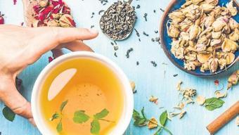 Dumanı üstünde çiçekler