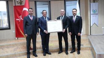 Kayapınar Belediyesi'ne ‘TS EN ISO 9001 Kalite Yönetim Sistem Belgesi’ verildi