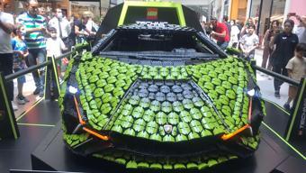 LEGO'dan gerçek boyutlu Lamborghini yaptılar