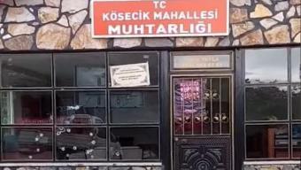 Trabzon'da muhtarlık binasına silahlı saldırı