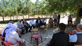 Kaymakam Karaaslan’ın kırsal mahalle ziyaretleri devam ediyor