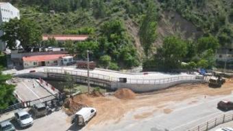 Gümüşhane’de taşkın riskli köprü yenilendi