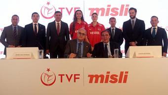 Misli, A Milli Kadın Voleybol Takımı'na ana sponsor oldu! 'Türk sporunu destekliyoruz'